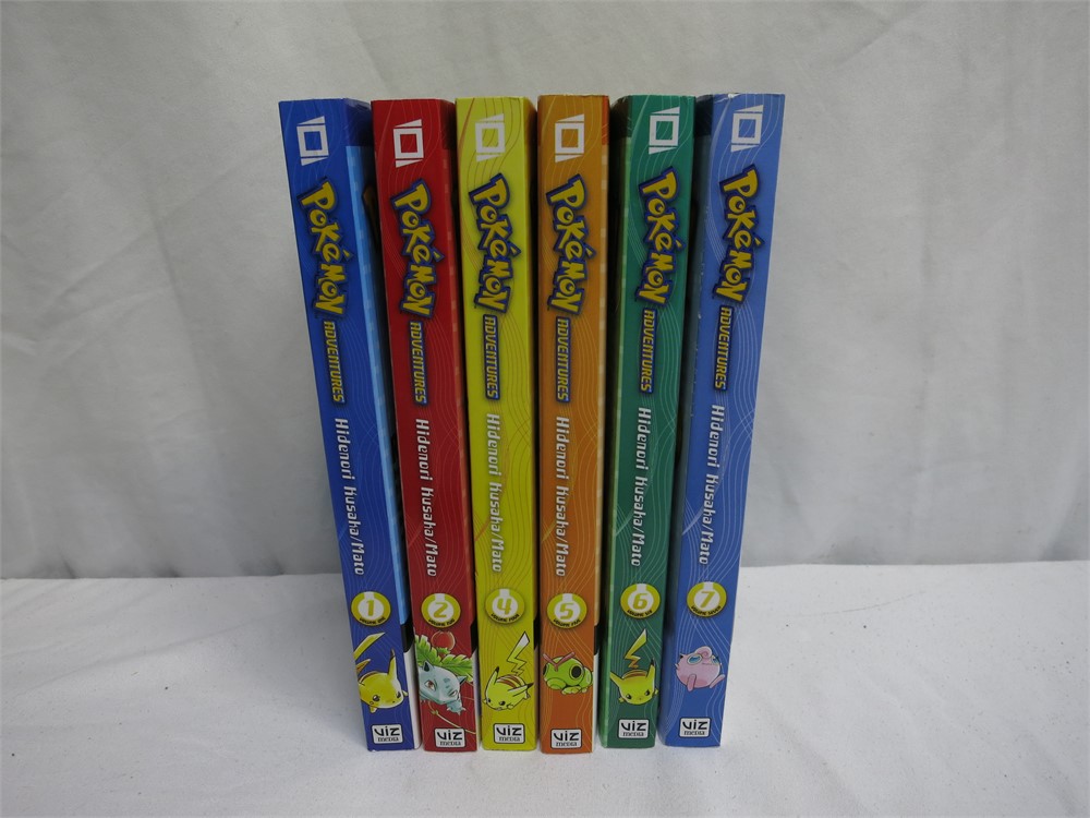 ShopTheSalvationArmy - Pokemon ADVENTURES Volumes 1-7 Book Set