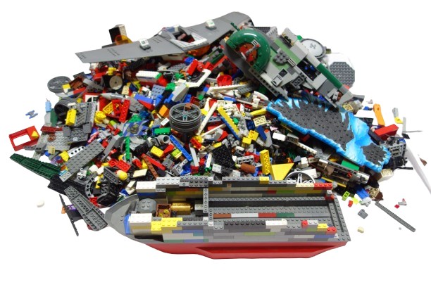 ShopTheSalvationArmy - Lot Of Lego Parts & Pieces; 18 Lbs. No Sets ...