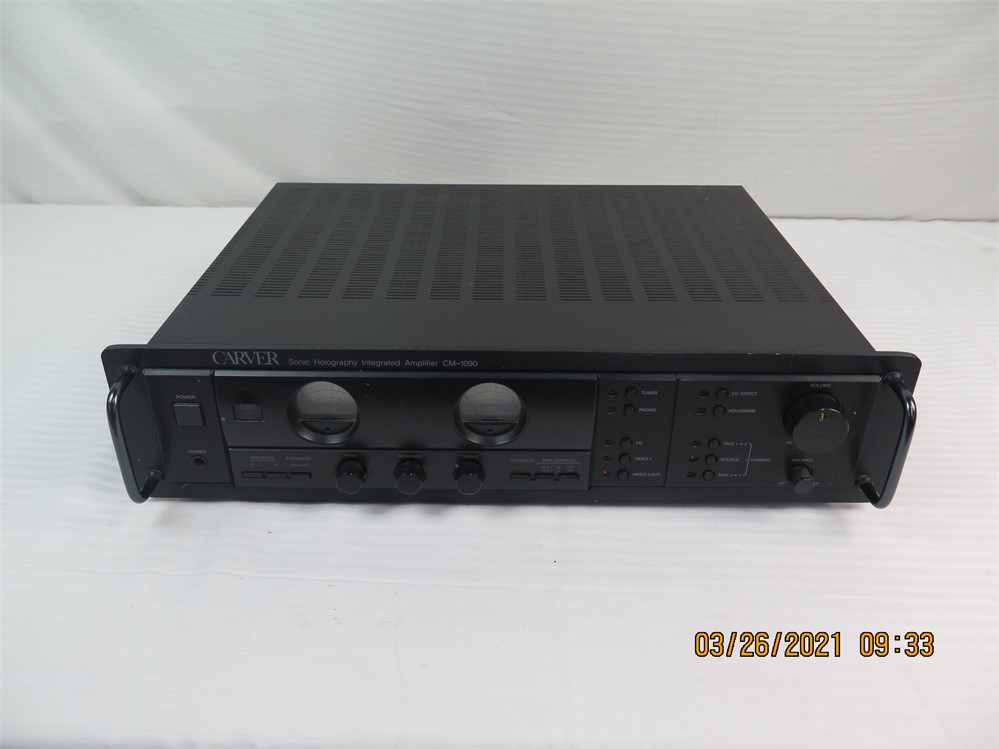 carver cm-1090 integrated amplifier
