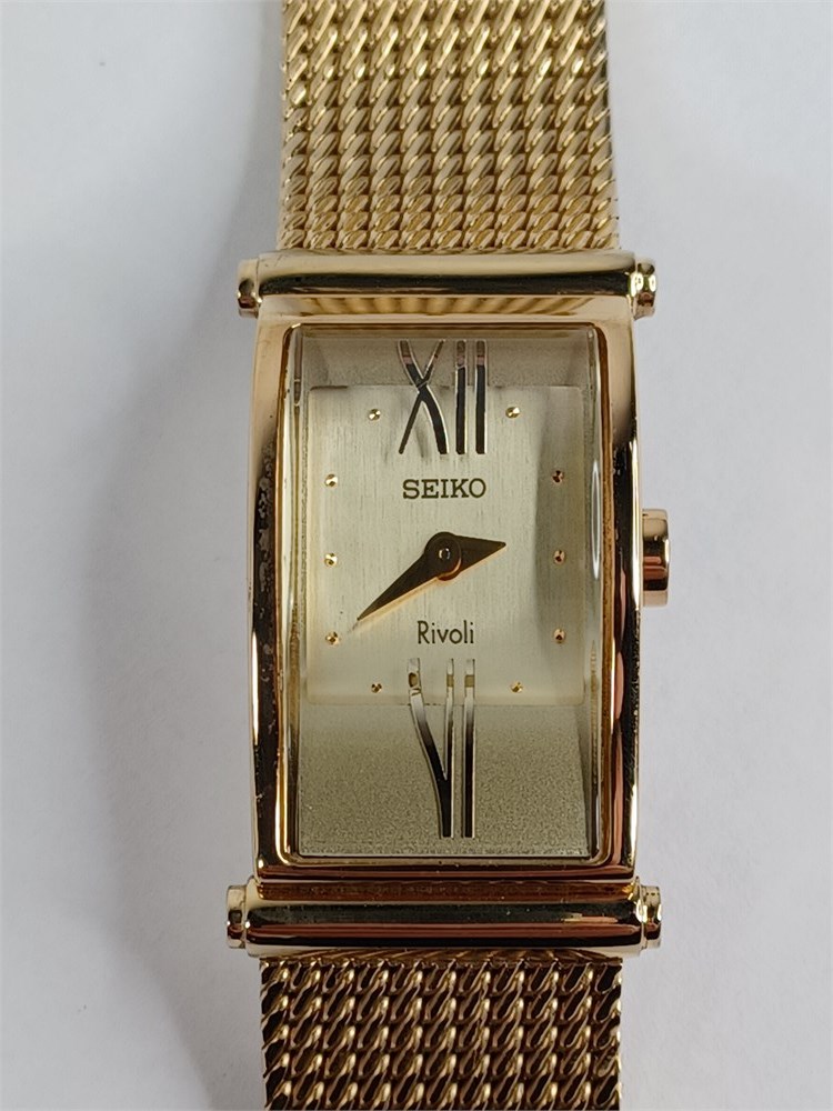 ShopTheSalvationArmy - Rare Vintage 1980s Seiko Rivoli Gold-Tone Ladies ...