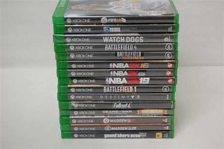 ShopTheSalvationArmy - USED XBox One Games Lot x15 games (500) 4825