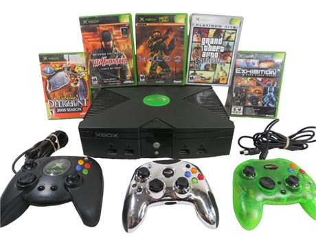 ShopTheSalvationArmy - Original Xbox Gen. 1 Lot, 1 Console (Untested) 3 ...