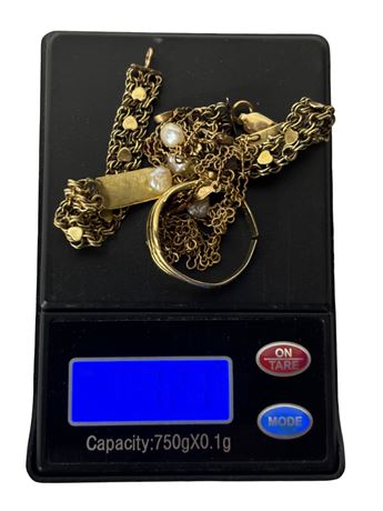 14k shops solid gold 4.1 grams SCRAP