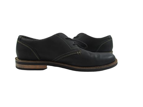 ShopTheSalvationArmy - Penguin Black Leather Oxford Dress Shoes, Size ...