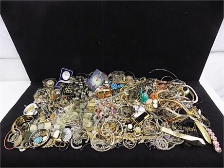 Shopthesalvationarmy - Costume Jewelry Lot # Wj1 20.875 Pounds [s8]