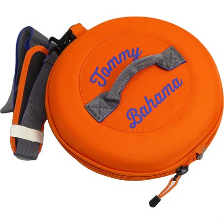 Tommy Bahama Tumbler Clamshell Expandable Duffle Travel Bag, Orange |New w/Tag|