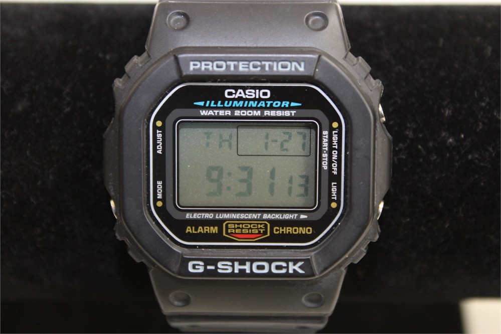 ShopTheSalvationArmy - Casio Illuminator G-Shock DW-5600E Wrist Watch Black