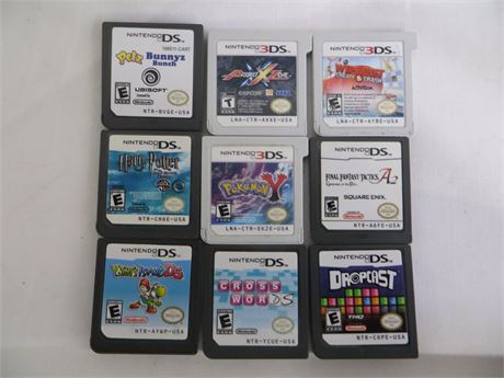 ShopTheSalvationArmy - Nintendo DS - LOT of 9 Games