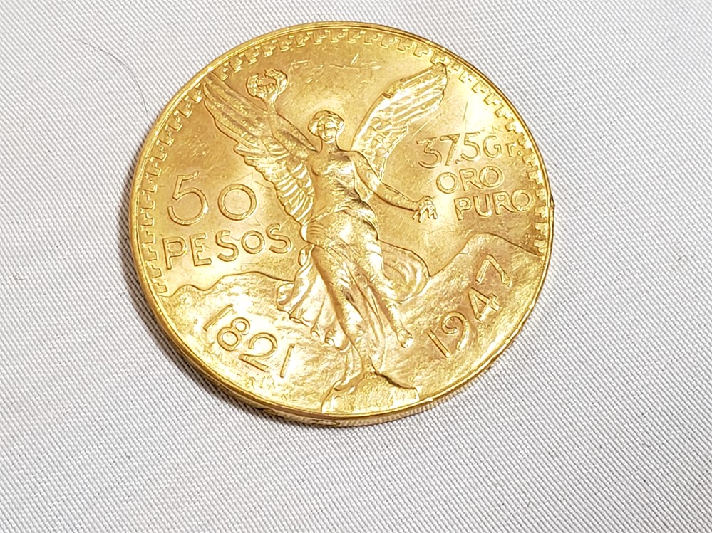 ShopTheSalvationArmy - Mexico 50 Pesos. 1821-1947 37.5 Gr. Oro Puro ...