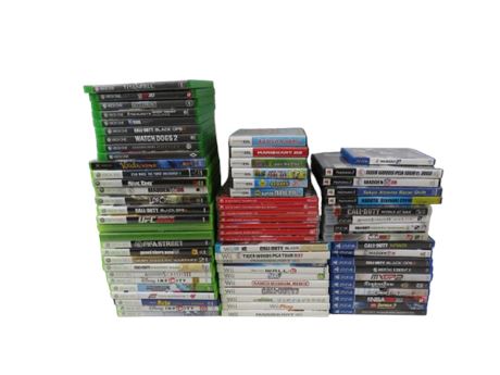 ShopTheSalvationArmy - 70+ Multi Console Empty Video Game Case Lot [K1964]
