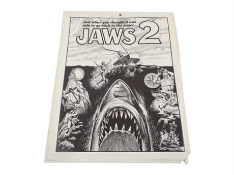 ShopTheSalvationArmy - Rare 1978 Universal City Studios Jaws 2 Coloring ...