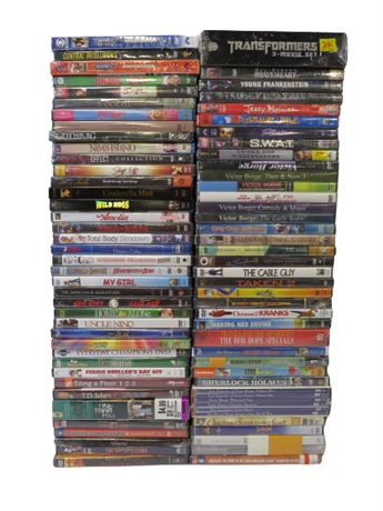 ShopTheSalvationArmy - Unopened DVD Lot (82 Pieces) [14420]