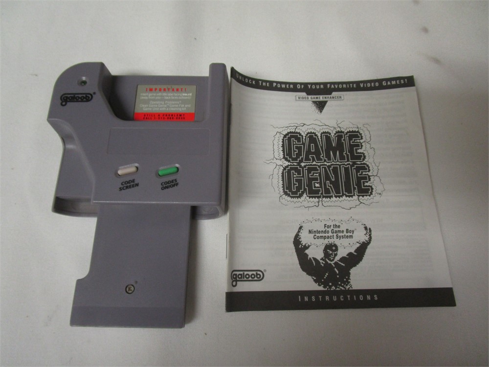 ShopTheSalvationArmy - Galoob Game Genie For Original Nintendo Gameboy ...