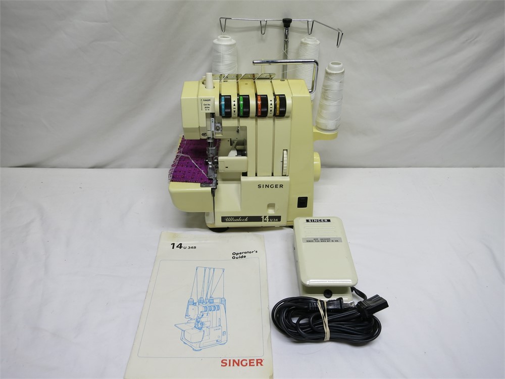 ShopTheSalvationArmy - SINGER Ultralock 14U34B Serger Sewing Machine W ...