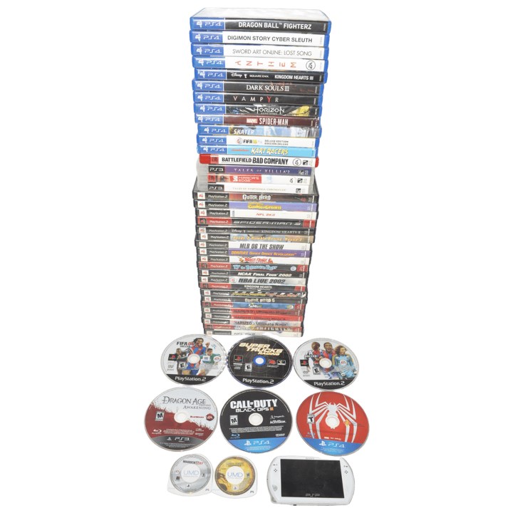 Wii ps2 psp psvita ニンテンドウ64 ソフト バラ売り Online Thrift Store | ShopTheSalvationArmy - PlayStation Game Lot