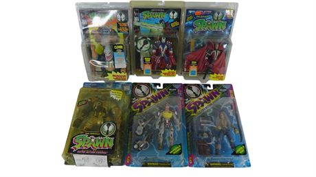 ShopTheSalvationArmy - Vintage “SPAWN” Action Figure Collection of 6 ...