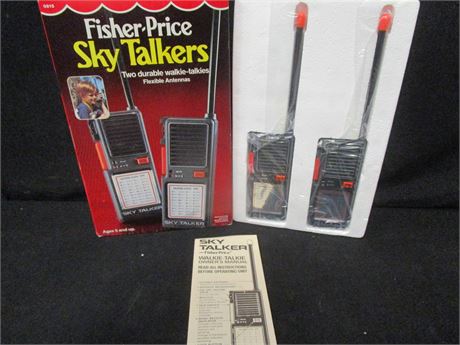 Shopthesalvationarmy - Vintage 1985 Fisher-price Sky Talkers Walkie 