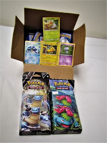 Nice Lot of Pokemon Trading Cards (Opened/Loose) 4lbs