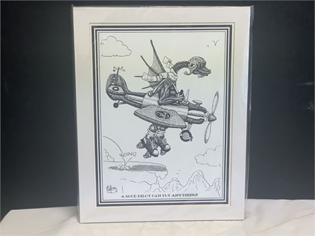 Flying Dragon Print