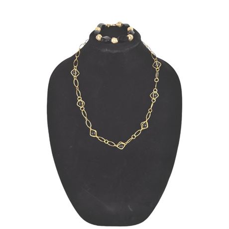 ShopTheSalvationArmy - 14kt Stamp Onyx Beading Wearable Necklace ...