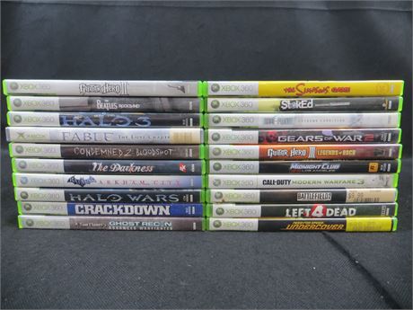 Xbox 360 games store Lot