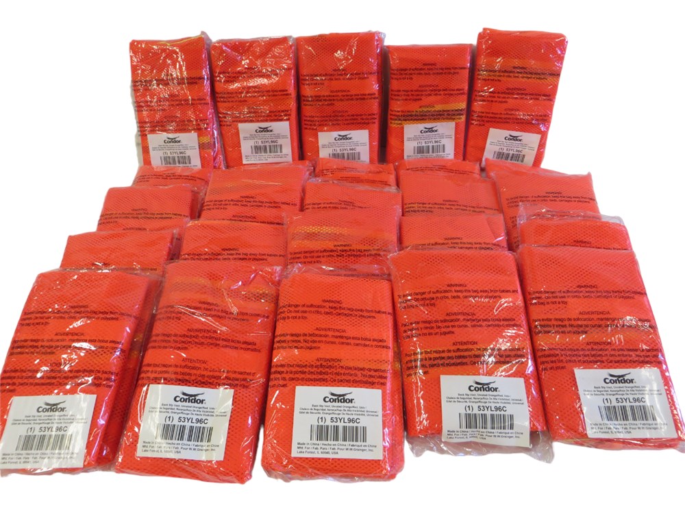 ShopTheSalvationArmy - Condor Safety Vest Bundle, 25 Count (Sealed) [A209]