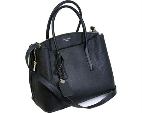 ShopTheSalvationArmy - Kate Spade PXRUA160 Margaux Large Black Pebbled ...