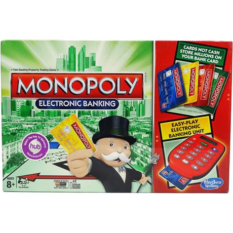 Monopoly Electronic Banking Board Game Credit Card Calculator 2013 |NEW SEALED!|