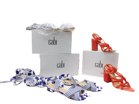 Lot of Three NEW Cabionline Heels and Flats (R2)