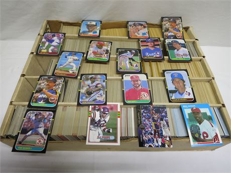 Big Box Of Assorted Baseball & Sports Cards 17 Pounds