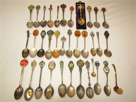 ShopTheSalvationArmy - 30+ Vintage Mini Spoons Collection Lot