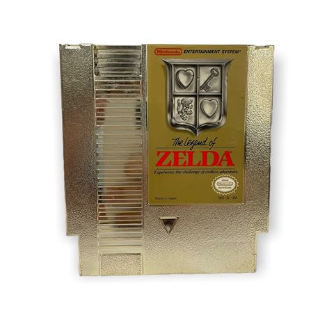 Nintendo Entertainment System, NES, The Legend of Zelda Cartridge