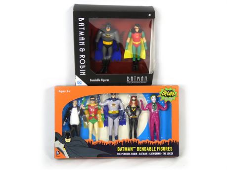 nj croce batman classic tv series bendable boxed set