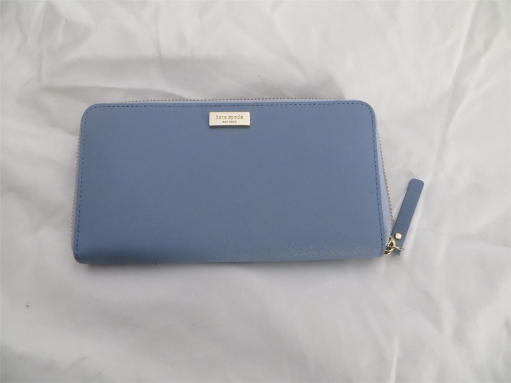 ShopTheSalvationArmy - Kate Spade Pastel Blue Wallet, NEW