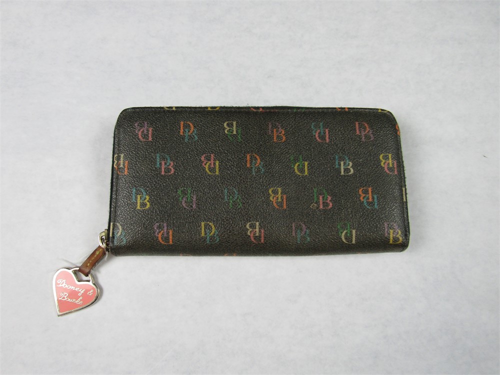 dooney and bourke rainbow zipper