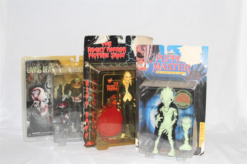 massive box full of horror action figures