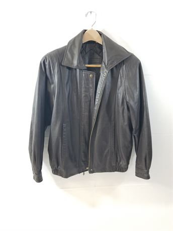 Preston & York Dark Brown Men's Size XS Genuine Leather Jacket
