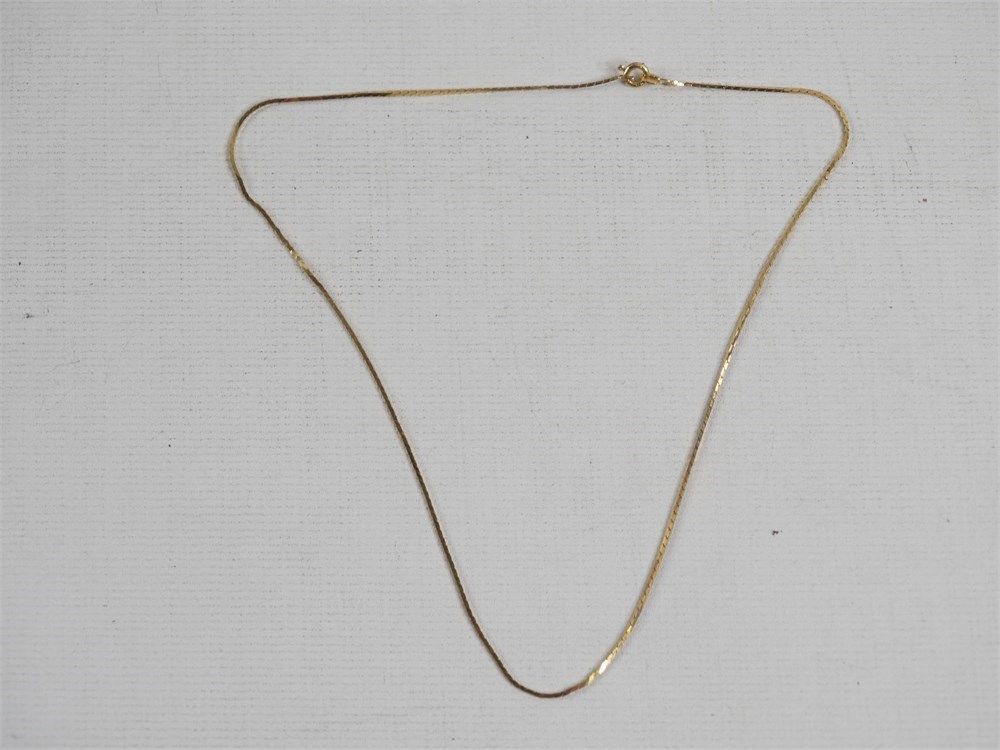 ShopTheSalvationArmy - 14K Gold Necklace 2.32 Grams JSP TESTED [BB46]