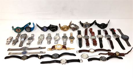 ShopTheSalvationArmy - Assorted Watch Lot. Not Tested. May need repair ...