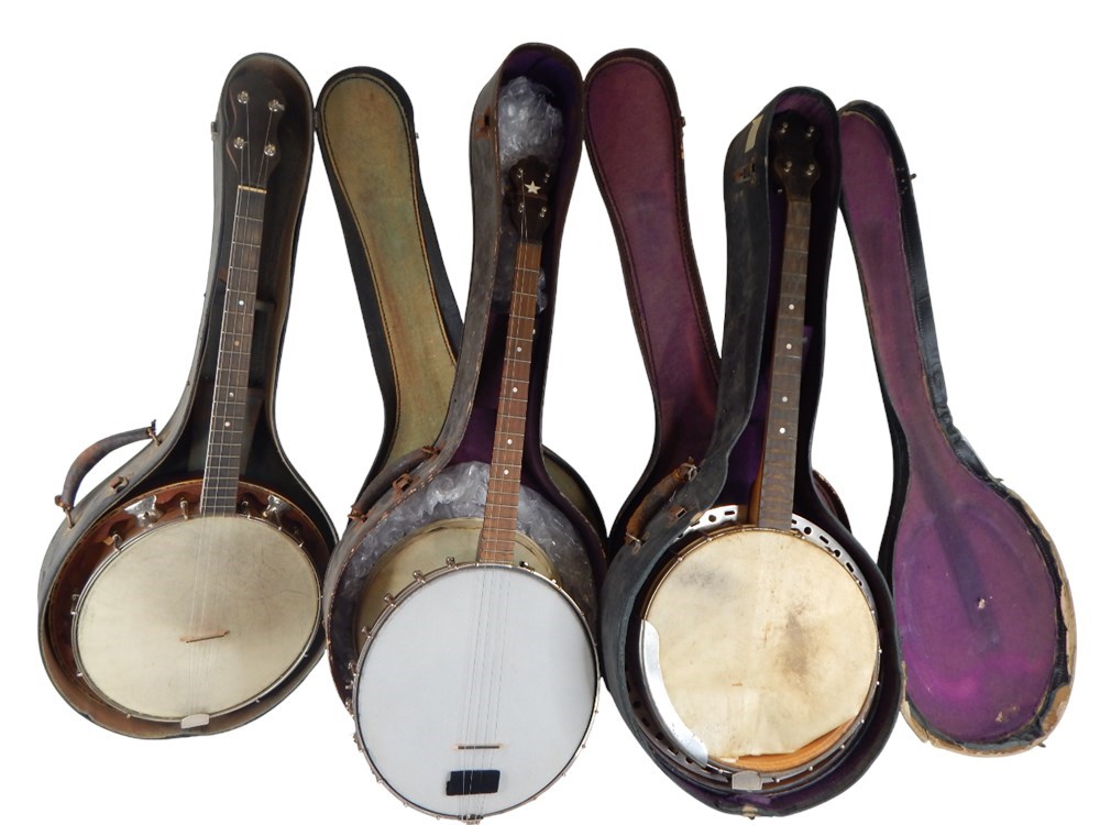Local Banjo Online Thrift Store | ShopTheSalvationArmy - Vintage Lot Of Three ...