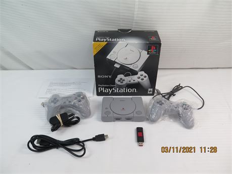 Shopthesalvationarmy Sony Playstation Classic Scph 1000r Project Eris Modded Great Condition