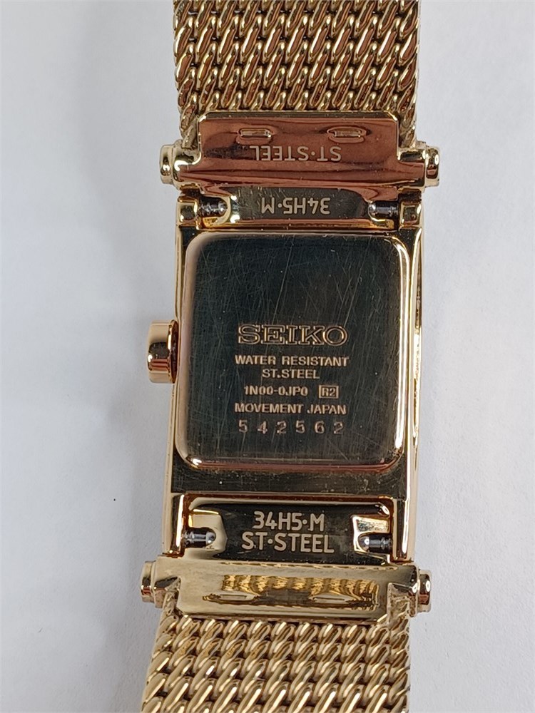 ShopTheSalvationArmy - Rare Vintage 1980s Seiko Rivoli Gold-Tone Ladies ...