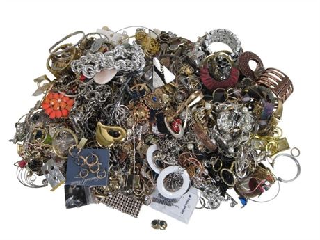 40 authentic pounds of costume Jewelry