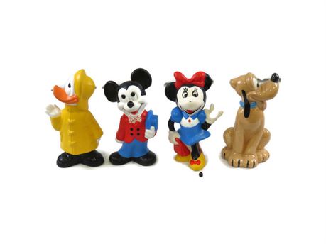 Vintage Lot of Walt Disney Productions Ceramic ~9" Figurines