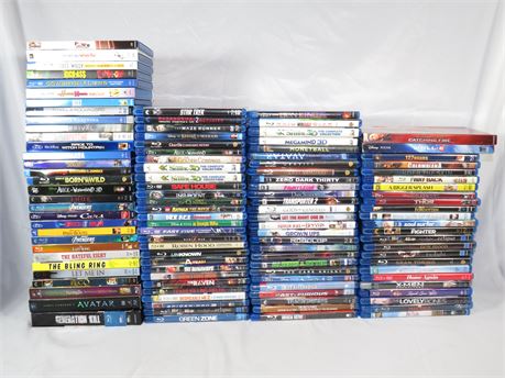 Lot Of Blu-Rays + 110