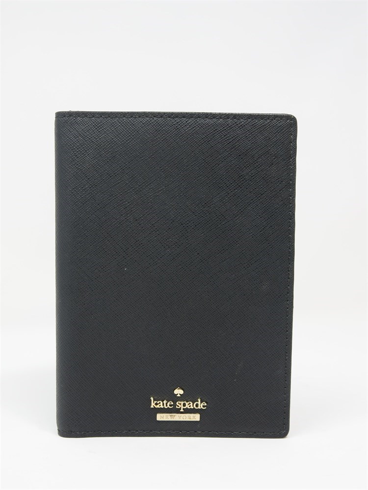 ShopTheSalvationArmy - Kate Spade Black Bifold Leather Wallet 4x6