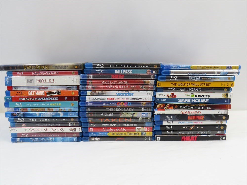 ShopTheSalvationArmy - Lot of Blu-Ray Movies, 45 Blu-Rays [CP384]