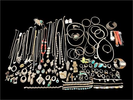 Sterling silver jewelry buy lot