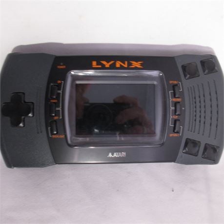 ATARI LYNX II Mini HD Game Console - Black Model PAG-0401 w/ 5 Games, Case