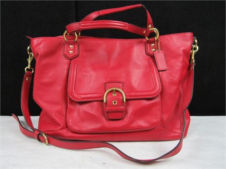 Coach Red Shoulder Bag #BB733 (650)